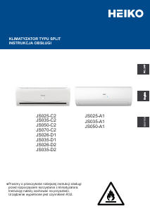 Manual Heiko JS025-C2 Air Conditioner