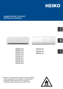 Bedienungsanleitung Heiko JS035-C2 Klimagerät