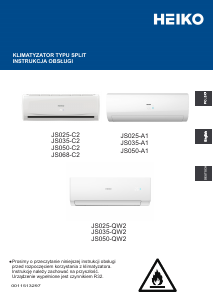 Handleiding Heiko JS050-QW2 Airconditioner