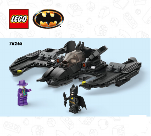 Handleiding Lego set 76265 Batman Batwing: Batman vs. The Joker