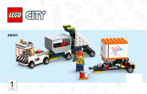 Kullanım kılavuzu Lego set 60367 City Yolcu Uçağı