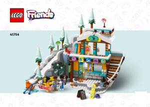 Návod Lego set 41756 Friends Lyžiarsky rezort s kaviarňou