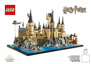 Handleiding Lego set 76419 Harry Potter Kasteel Zweinstein en terrein