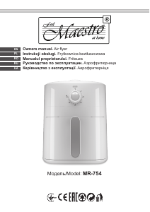 Manual Maestro MR-754 Friteuză