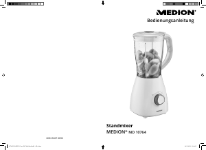 Bedienungsanleitung Medion MD 10764 Standmixer