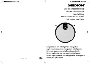 Bedienungsanleitung Medion MD 20011 Staubsauger