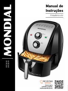 Manual Mondial AFN-80-BI Fritadeira