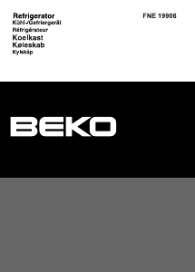 Manual BEKO FNE 19930 Freezer