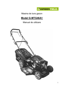 Manual Greenfield G-MTG46A1 Mașină de tuns iarbă
