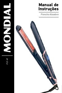 Manual Mondial P-01-IR Alisador de cabelo
