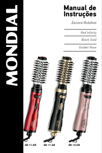 Manual Mondial ER-11-GR Modelador de cabelo