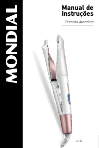 Manual Mondial P-51 Modelador de cabelo
