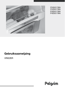 Handleiding Pelgrim PVS35178N Vriezer