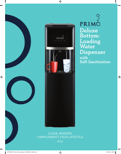 Handleiding Primo 601256-SO Waterdispenser