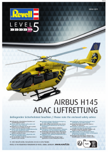Manual Revell set 04969 Helicopters Airbus H145 ADAC Luftrettung