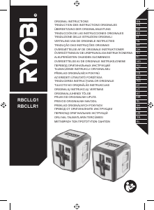 Manual Ryobi RBCLLR1 Nivela laser