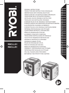 Manuale Ryobi RBCLLG1 Livella laser