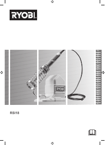 Vadovas Ryobi RSI18-0 Litavimo pistoletas