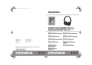 Manuale SilverCrest IAN 427619 Cuffie