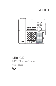 Manual Snom M18 KLE Phone