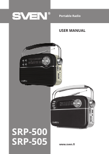 Handleiding Sven SRP-500 Radio