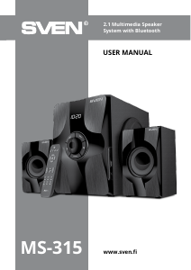 Manual Sven MS-315 Speaker