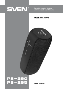 Manual Sven PS-290 Speaker