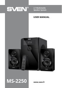 Manual Sven MS-2250 Speaker