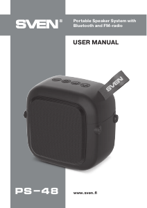 Manual Sven PS-48 Speaker