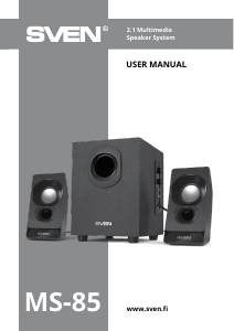 Manual Sven MS-85 Speaker