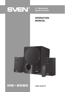 Manual Sven MS-2080 Speaker