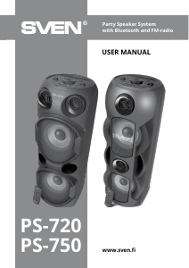 Manual Sven PS-720 Speaker