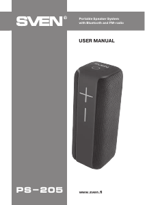 Manual Sven PS-205 Speaker