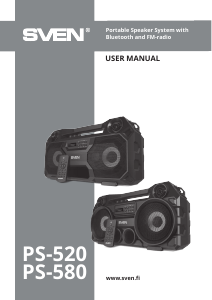 Manual Sven PS-520 Speaker