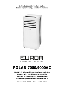 Mode d’emploi Eurom Polar 7000 Climatiseur