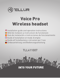 Handleiding Tellur TLL411007 Headset