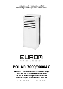 Mode d’emploi Eurom Polar 9000 Climatiseur