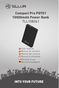 Handleiding Tellur TLL158361 Mobiele oplader