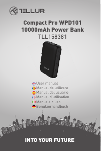 Handleiding Tellur TLL158381 Mobiele oplader