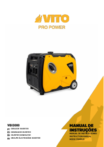 Manual de uso Vito VIGI3000 Generador