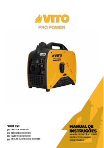 Manual de uso Vito VIGI1250 Generador