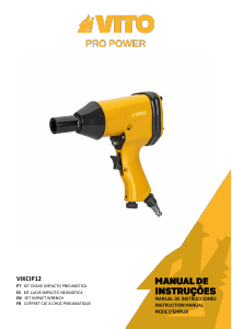 Manual Vito VIKCIP12 Impact Wrench