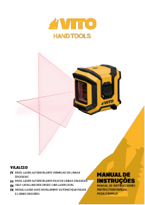 Manual Vito VILALC10 Nível laser de linha