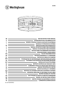 Manual de uso Westinghouse 6125040 Lámpara