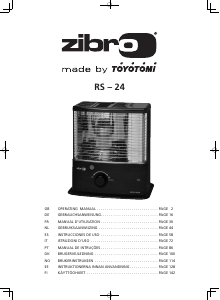 Manual Zibro RS 24 Aquecedor