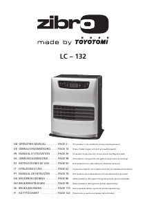 Manual de uso Zibro LC 132 Calefactor