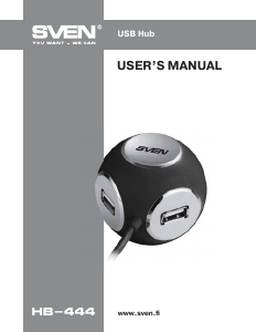 Manual Sven HB-444 USB Hub
