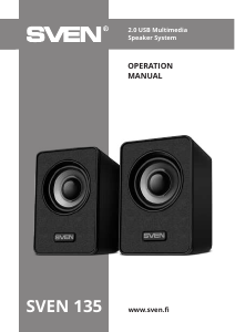 Manual Sven 135 Speaker