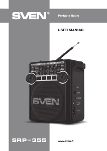 Manual Sven SRP-355 Radio