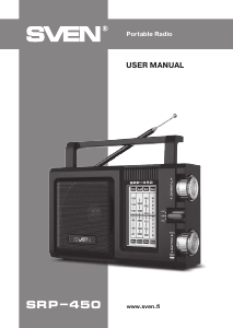 Manual Sven SRP-450 Radio